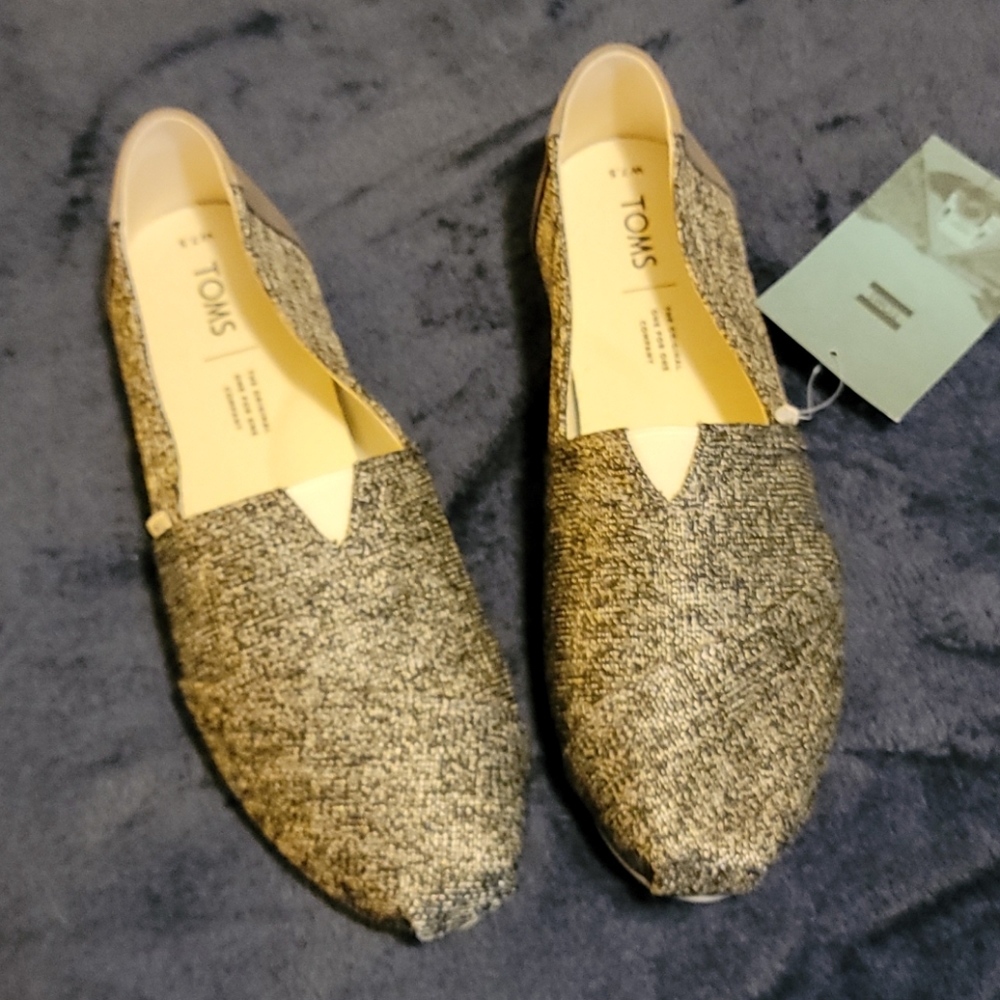 Tom's brand slip-on shoes